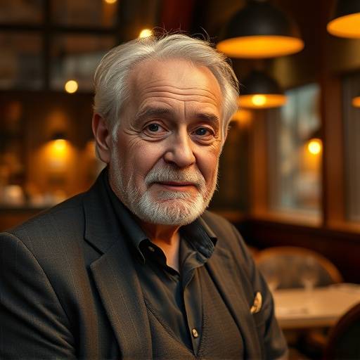 Image de Pierre Richard, propri√©taire du restaurant Le Bistrot Lyonnais